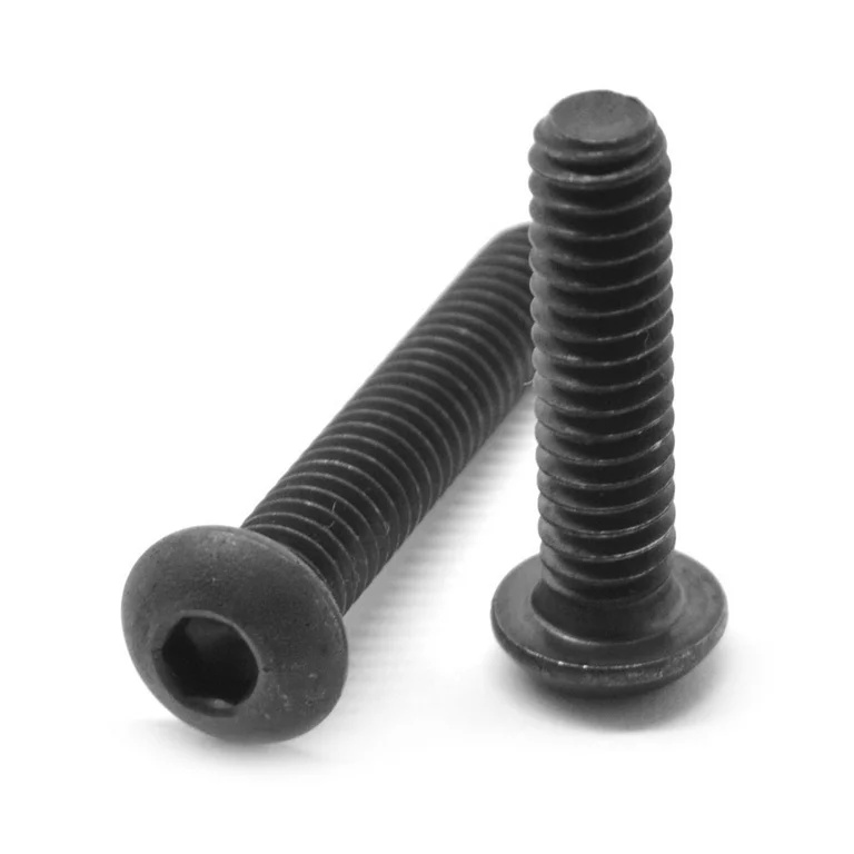 Picture of Brighton Best BR565563 M20-2.50X80 mm,(Ft) Button Socket Caps 10.9 Coarse Alloy Iso 7380 Thermal Black Oxide